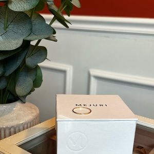 14k gold stacker ring (Mejuri) size 8